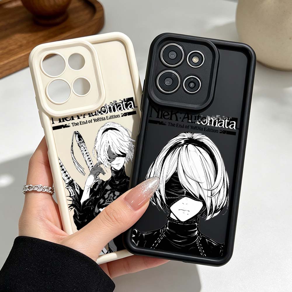 Phone Case Anime - Capa de Silicone NieR Automata Anime