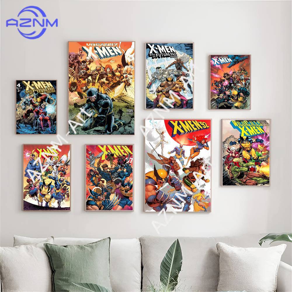 Anime Merchandise Posters - 1PC Pôsteres Vintage do Filme Anime