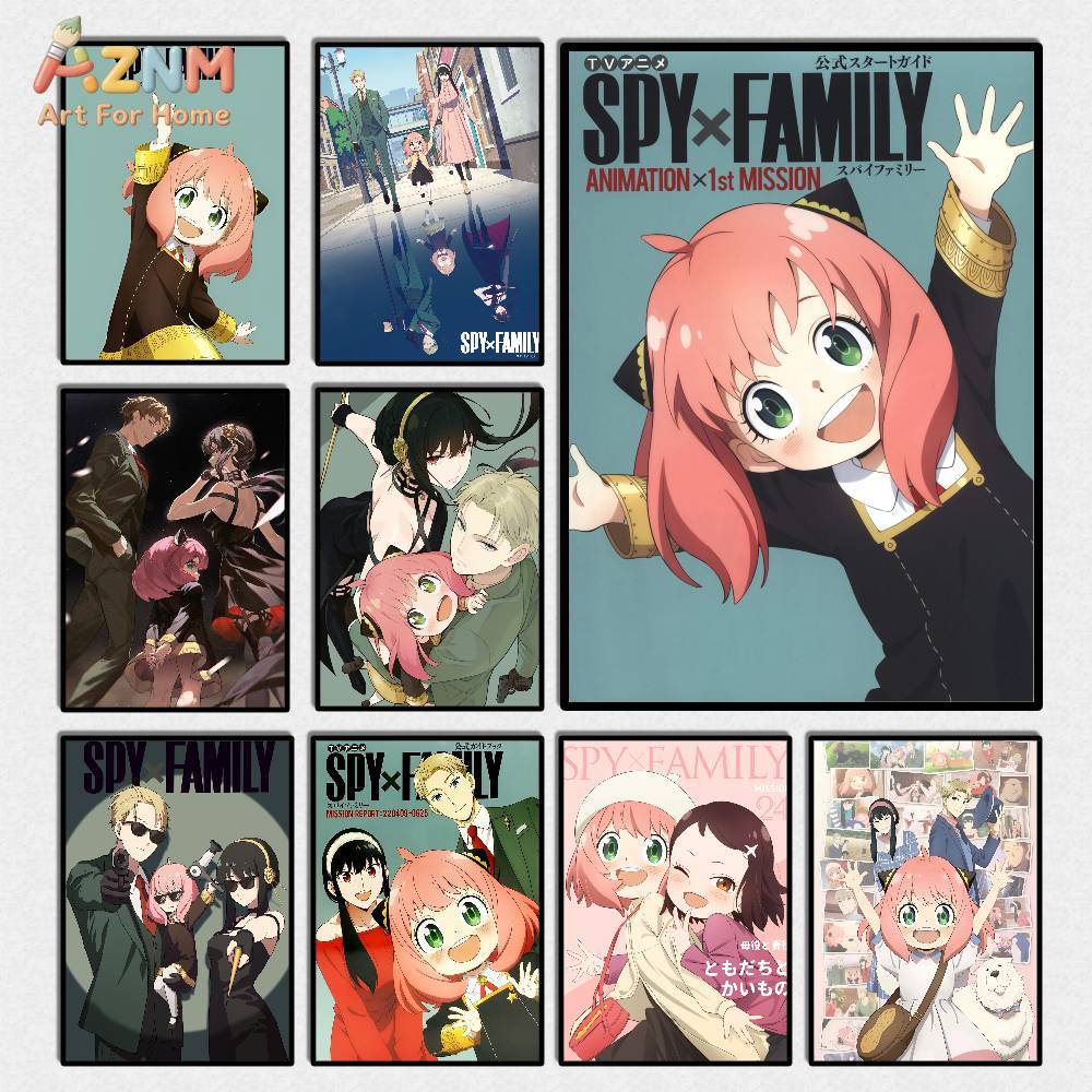 Anime Merchandise Posters - Impressão em tela de arte de