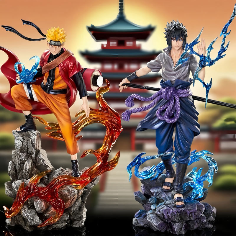 Anime Merchandise Naruto - Figuras do Naruto, Modelos Naruto Sasuke,