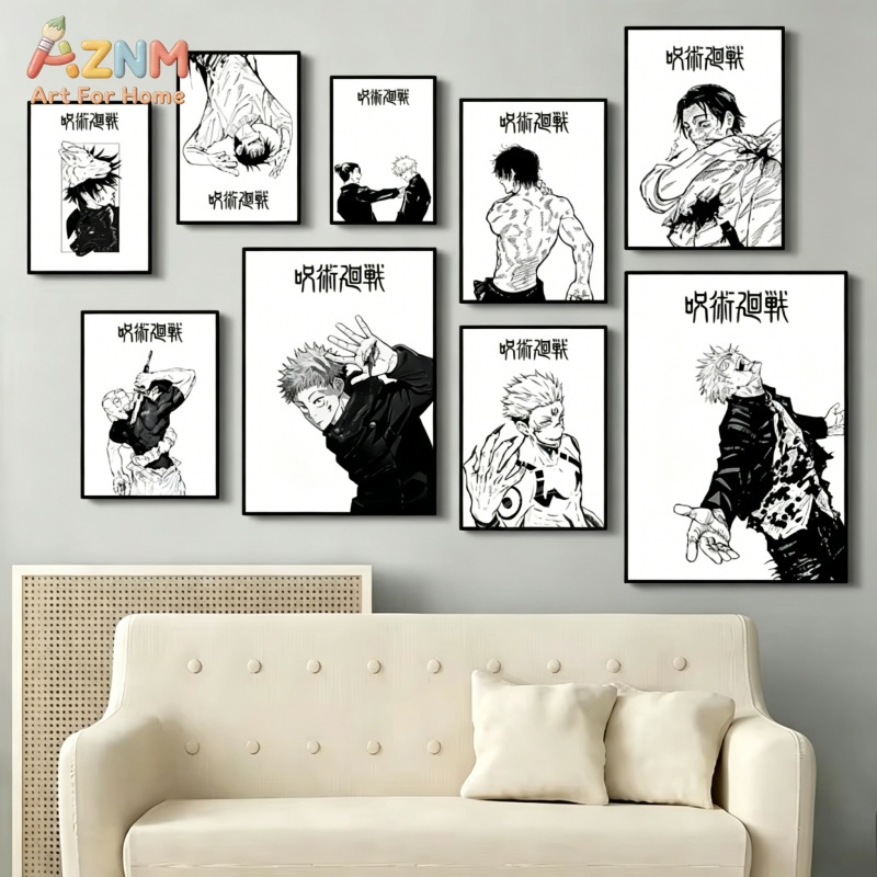 Anime Merchandise Posters - Pintura em Tela AZNM Jujutsu Kaisen