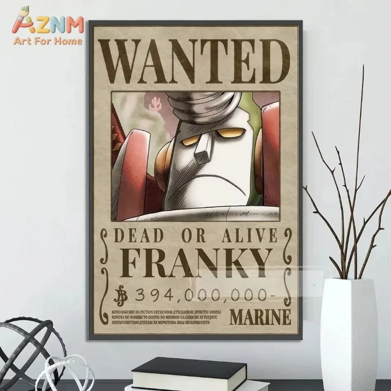 AZNM One Piece Luffy Gear 5 Pô - Anime Merchandise Posters avaliação e preço