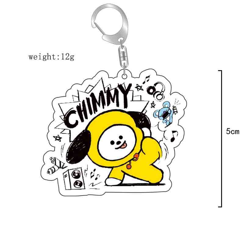 Chaveiro de acrílico fofo do a - Anime Merchandise Wholesale avaliação e preço