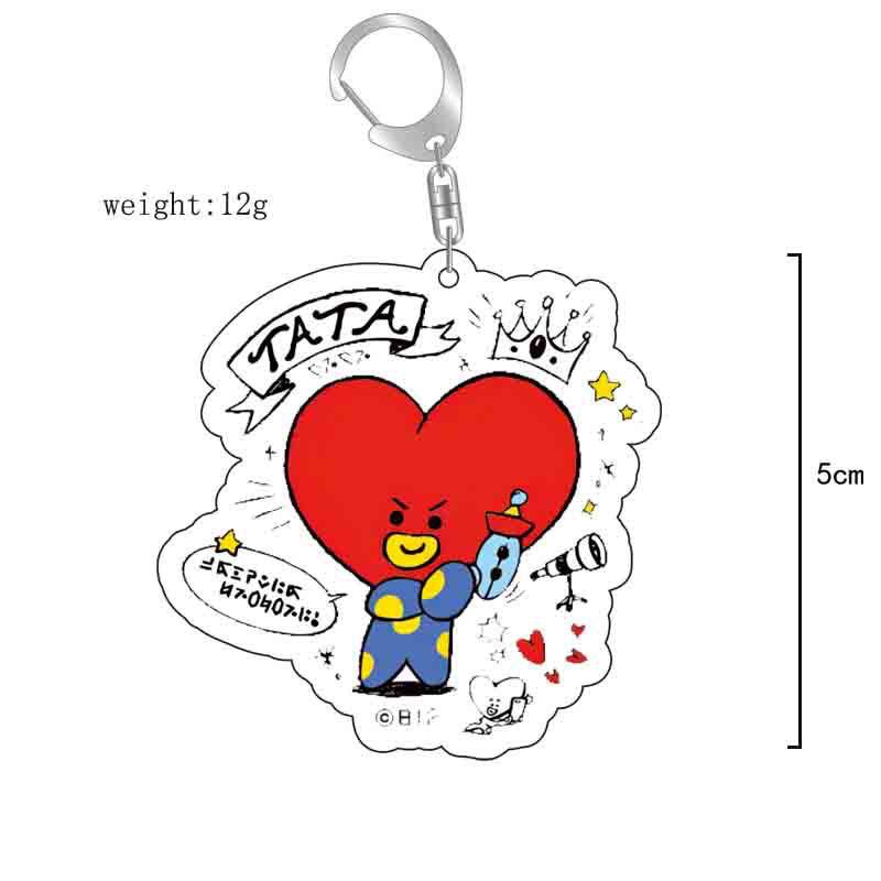 Chaveiro de acrílico fofo do a - Anime Merchandise Wholesale avaliação e preço
