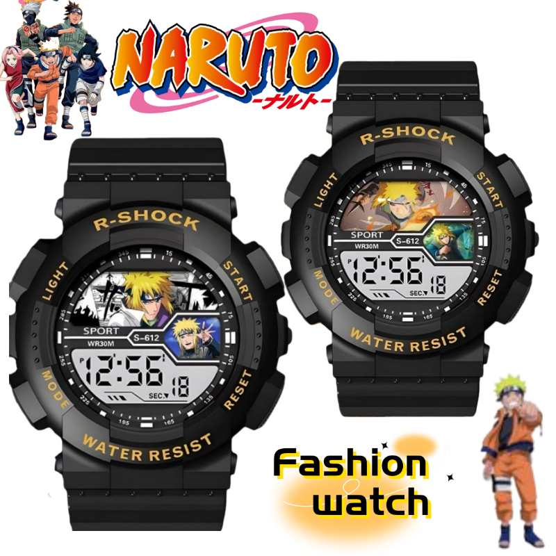 Relógio Eletrônico de Moda NAR - Anime Merchandise Naruto avaliação e preço