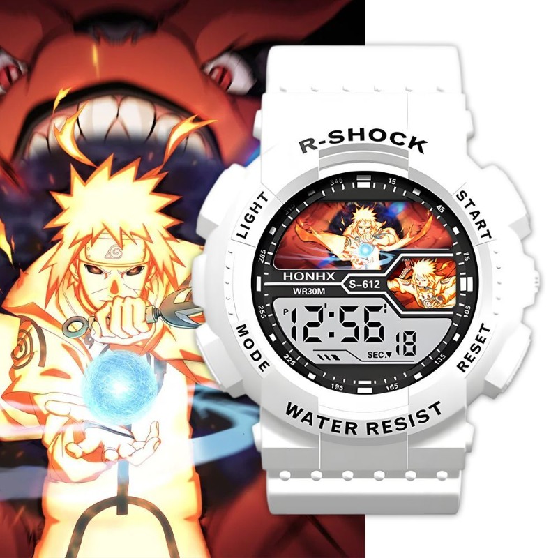 Relógio Eletrônico de Moda NAR - Anime Merchandise Naruto avaliação e preço