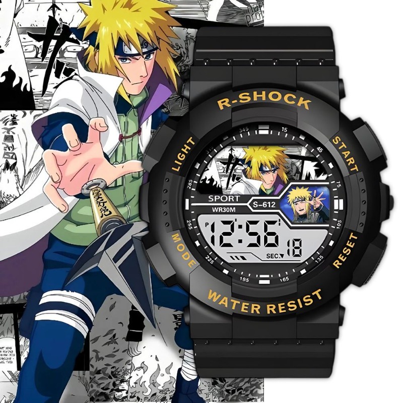 Relógio Eletrônico de Moda NAR - Anime Merchandise Naruto avaliação e preço