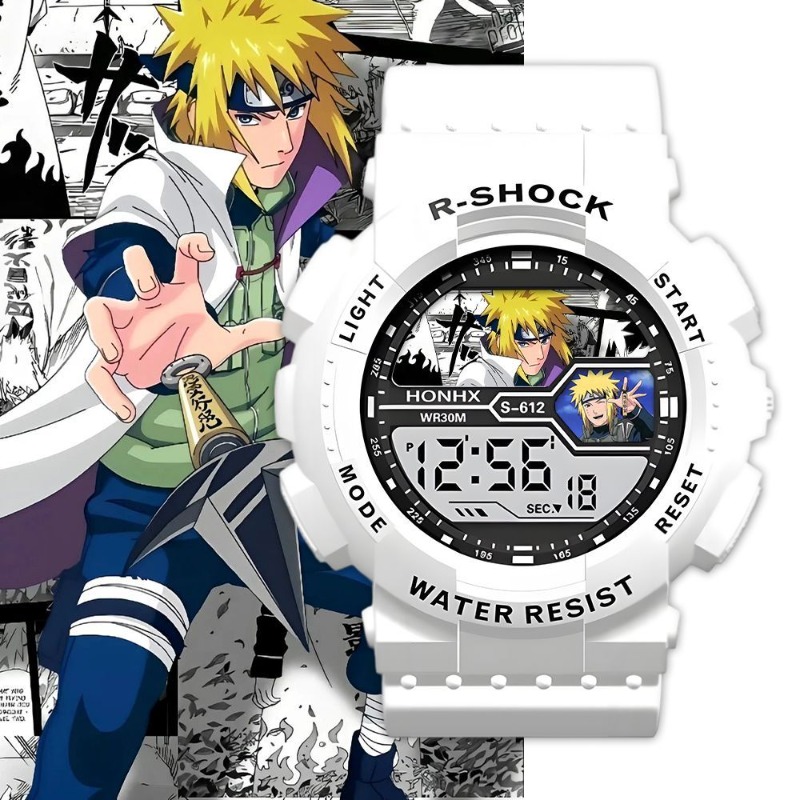 Relógio Eletrônico de Moda NAR - Anime Merchandise Naruto avaliação e preço