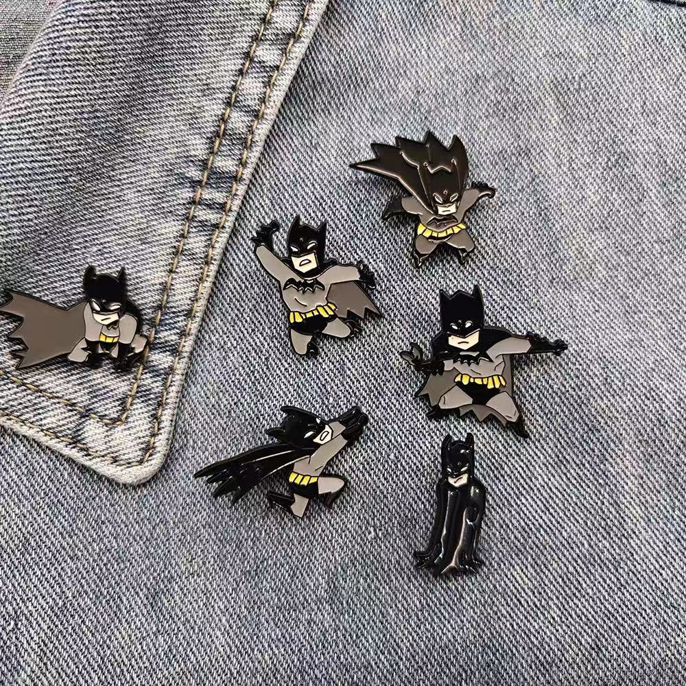 6 PCS Broches de Metal Persona - Anime Merchandise Wholesale avaliação e preço