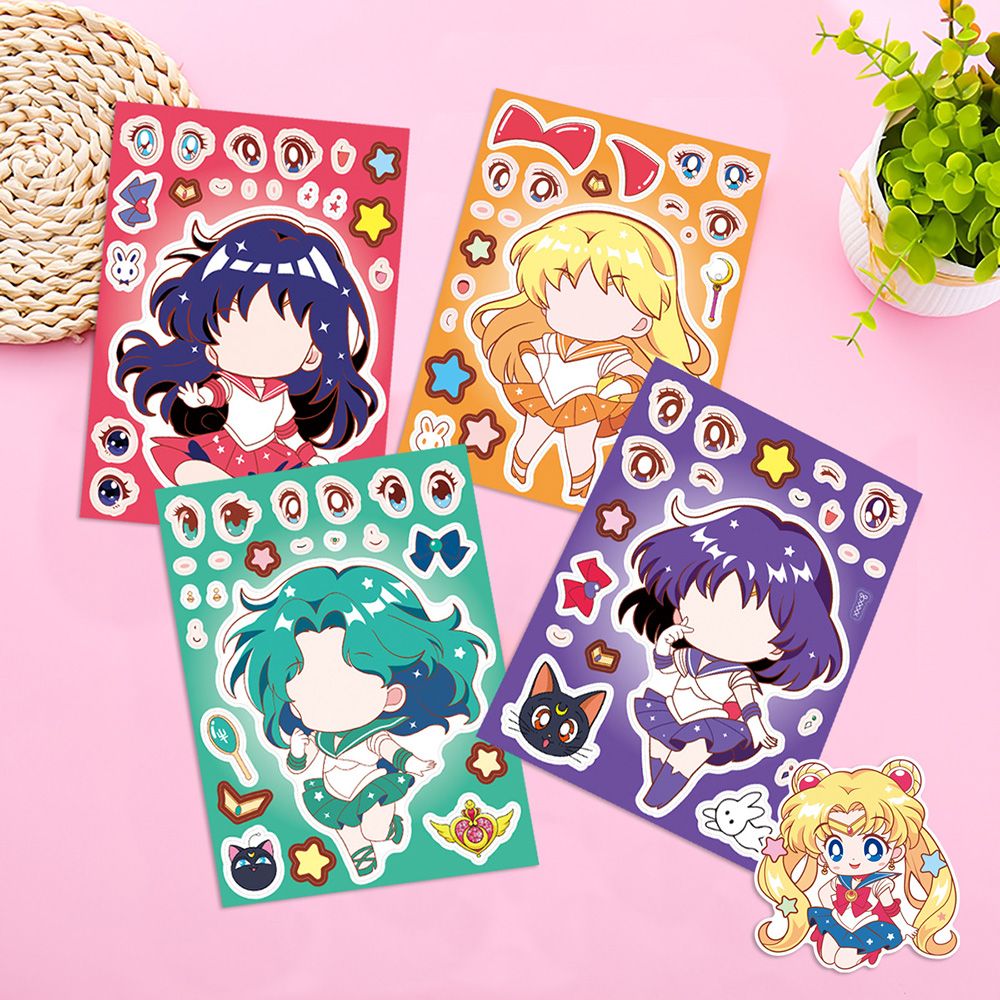 8/16 Peças Sailor Moon Quebra- - Anime Merchandise Posters avaliação e preço