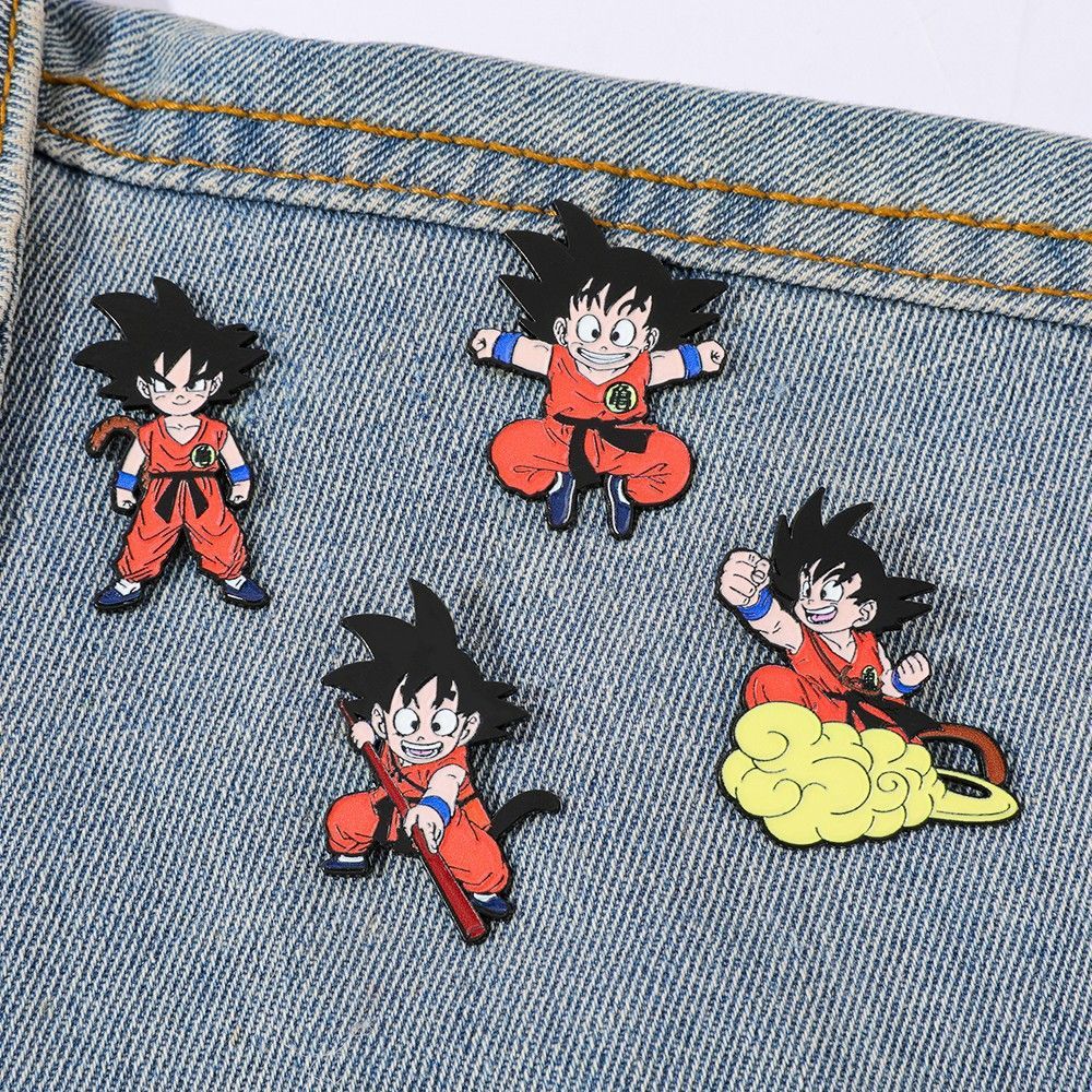 Broche de Metal Fofo do Son Go - Anime Merchandise Wholesale avaliação e preço