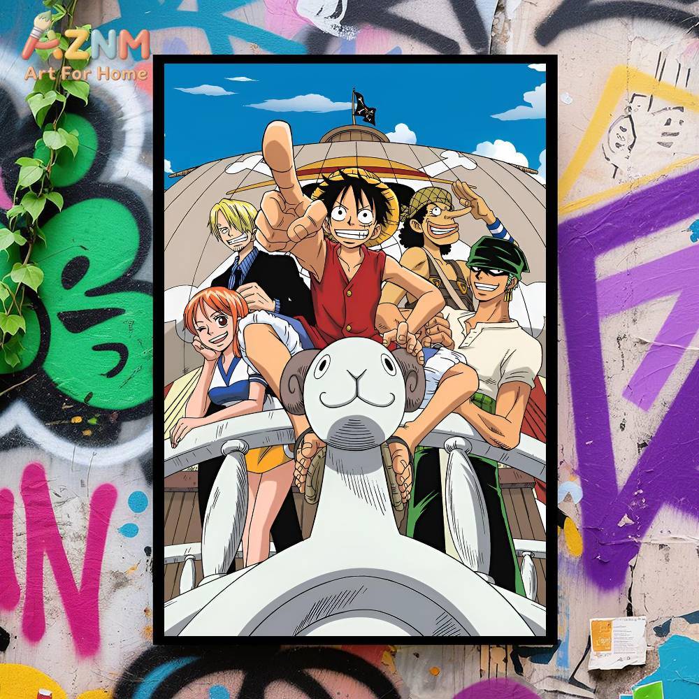 AZNM Impressão em Tela Sem Mol - Anime Merchandise Posters avaliação e preço