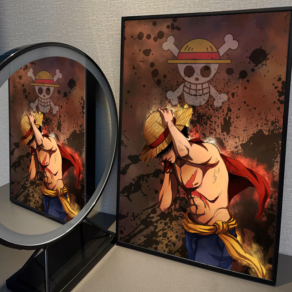 Pôster de Anime One Piece em L - Anime Merchandise Posters avaliação e preço