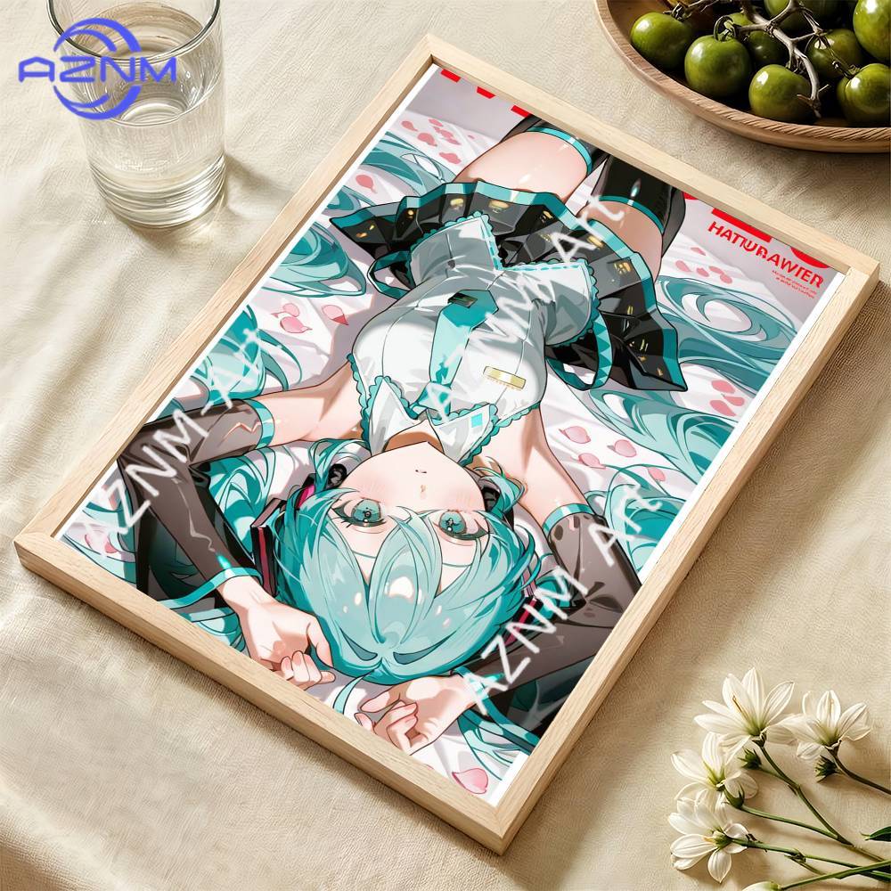 1pc Pôsteres de Parede para De - Anime Merchandise Posters avaliação e preço
